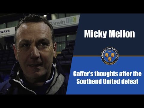 INTERVIEW | Micky Mellon post Southend United (H) - Town TV