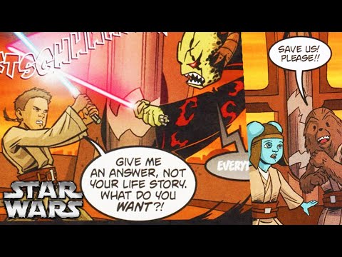 When Anakin Saved Jedi YOUNGLINGS From a Dark Side Spirit In the Jedi Temple - Star Wars