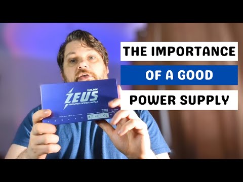 The Nux Zeus Power Supply: Why Quality Pedal Power Matters