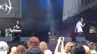 Warmen - Somebody&#39;s Watching me at Tuska Open Air 2015 (Helsinki)