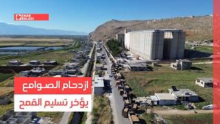ريف حماة.. ازدحام الصوامع يؤخر تسليم القمح