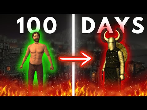 I TRIED TO CONQUER CALRADIA IN 100 DAYS - Day 1 to 10 (Mount & Blade: Warband Gameplay)