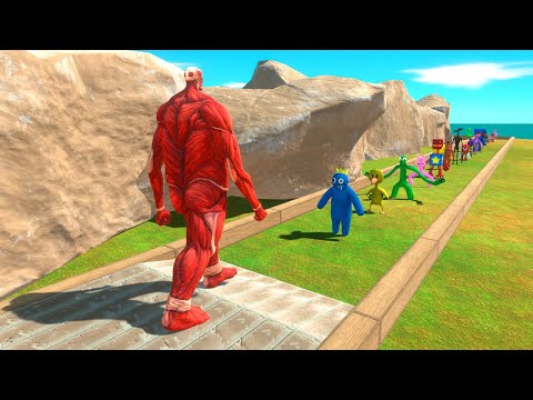 Colossal Titan vs All Monsters - Animal Revolt Battle Simulator