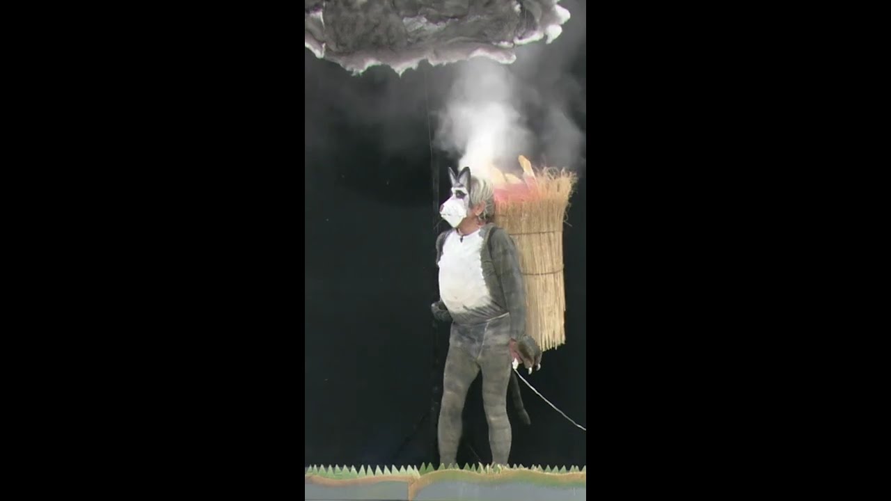 日テレ公式【仮装大賞】カチカチ山の狸 #shorts