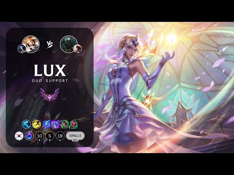 Lux Support vs Pyke - KR Master Patch 13.8