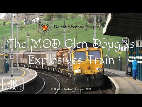 The MOD Glen Douglas Explosives Train