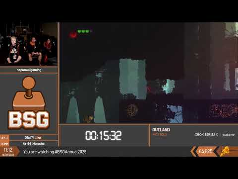 Outland | Any% Solo Speedrun by nepumukgaming | BSG Annual 2025