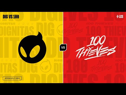 DIG v 100 - Week 2 Day 2 | LCS Spring Split | Dignitas v 100 Thieves (2024)