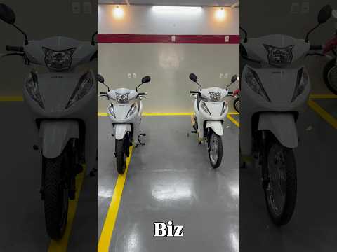 BIZ ES or EX? Differences between the versions #Honda #HondaConsortium #Motorcycle #BIZ #RosnayFr...