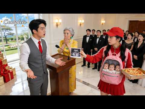 Ningún regalo complacía a mamá del CEO—¡Entonces una repartidora irrumpió con 3bebés idénticos a él!