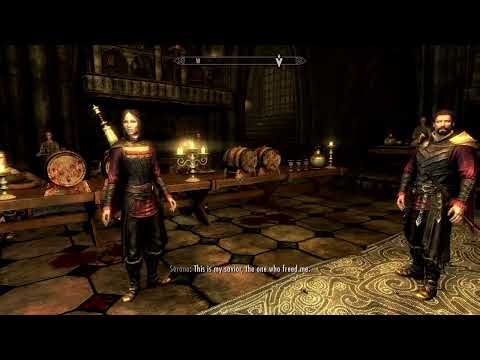 Skyrim legendary difficulty part 25 no commentary