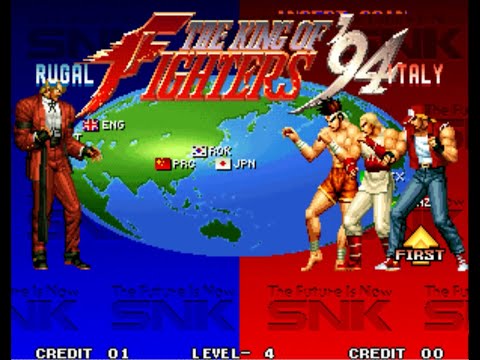 Rugal vs Fatal Fury Team (Hidden Boss) KOF 94