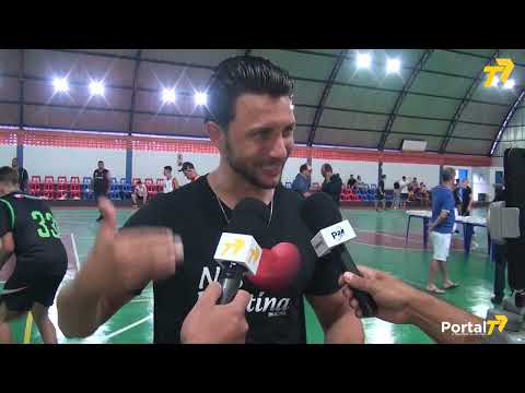 Palotina reinaugura ginásio Gool Bool e homenageia o esportista Zigmundo