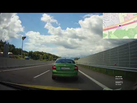 Slovakia. Motorway D1, Liptovský Mikuláš — Ivachnová (temp.), 2020, 4x