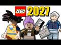 CRAZY LEGO 2027 LEAKS Dragon Ball Z THEME KPop Demon Hunters Minifigures And MORE