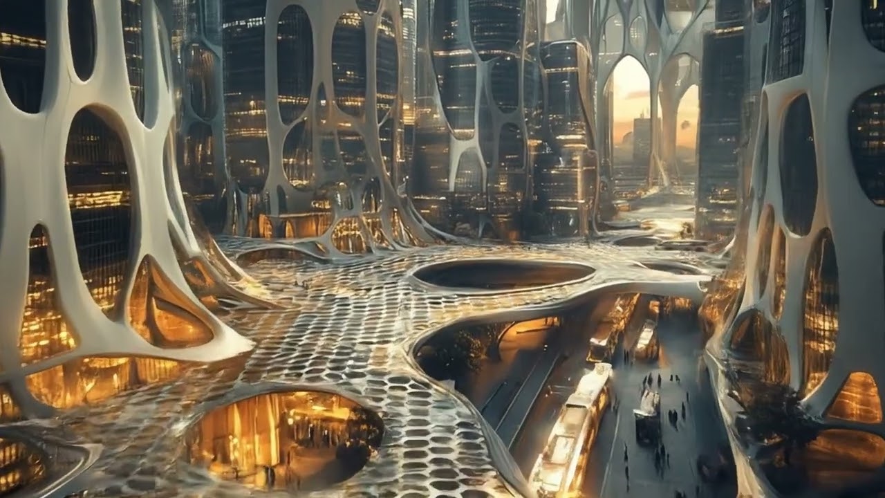 NEOM Transit Hub – A Futuristic Train & Metro Station in the Heart of the Desert | Midjourney