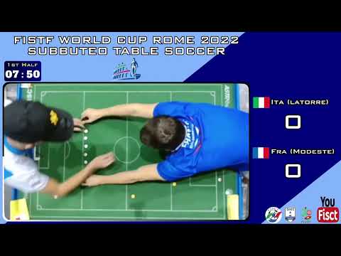 FISTF WORLD CUP ROME 2022   DAY 3   TEAM COMPETITION   ITA v FRA