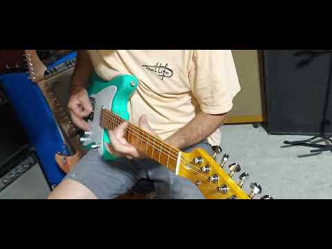 Unbranded Off set telecaster 2023 - Blue image 15
