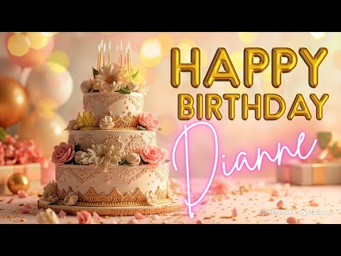 🎂🎶Happy Birthday Dianne! Fun Birthday Song!🎉🎵#birthdaycelebration #happybirthdaysong #happybirthday