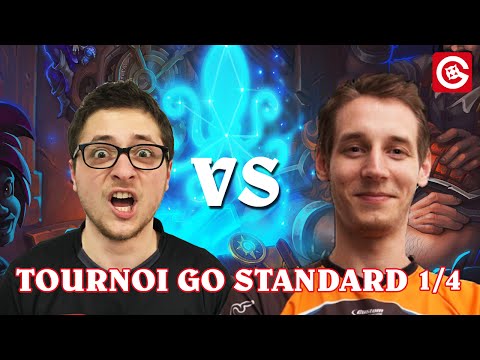 1ER TOURNOI EN STANDARD ! 1/4 Un33D VS Dontstopme - Hearthstone