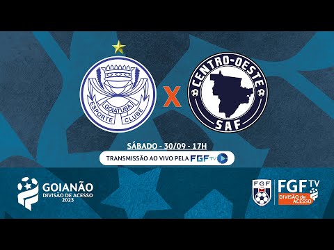 Ao vivo : Goiatuba EC X Centro Oeste FC - Campeonato Goiano Divisão de Acesso 2023