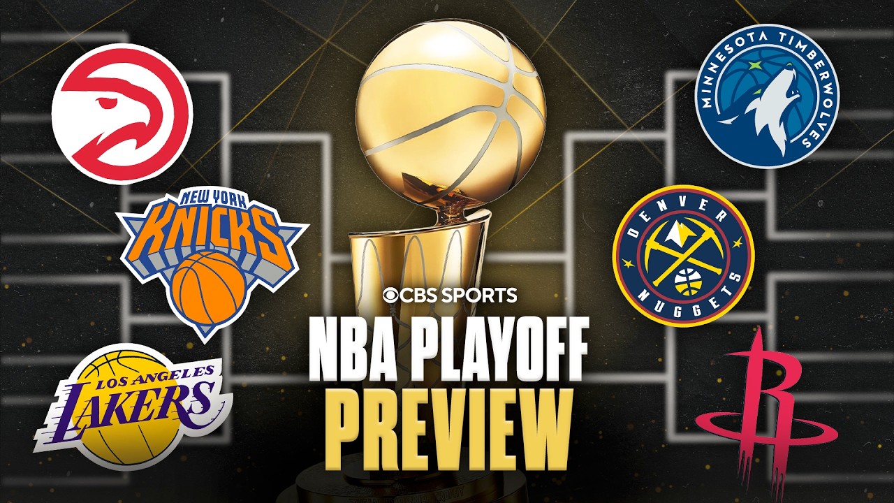 NBA Playoffs First Round Preview: Picks & Predictions | Rockets vs Lakers, Hawks vs Knicks, & More 🏆