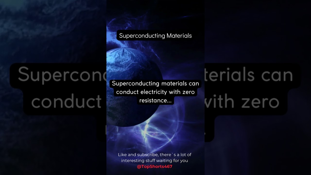 Superconducting Materials #short #shortsvideo #future  #technology #science #shortsanity #smart
