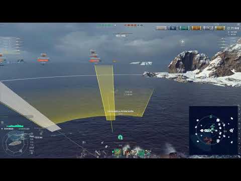 world of warships Kitakaze 477 impactos