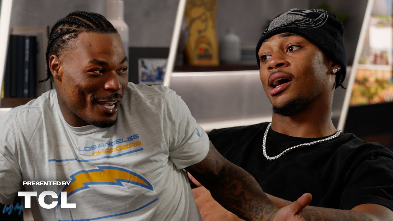 NFL Players Derwin James and Tarheeb Still Answer The Internet | LA Chargers