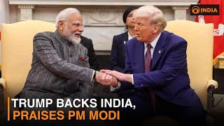 Trump backs India, praises PM Modi & more news | DD India Live | 7 AM IST