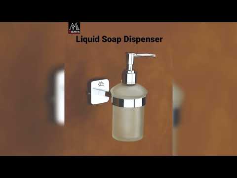 Stainless steel soap dispenser for bathroom