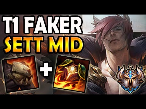 Faker SETT vs ZOE MID - Lol Ranked Korea