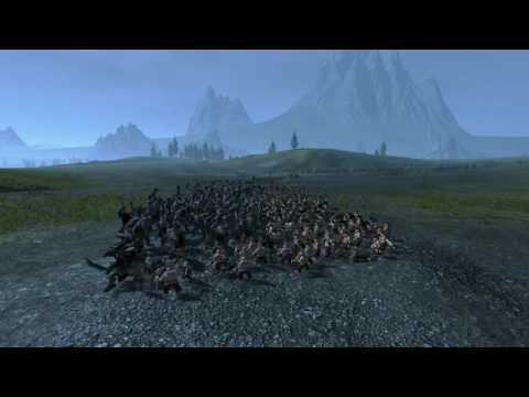 Total War: Warhammer - Orc vs Dwarf melee battle, cinematic camera PART 1.