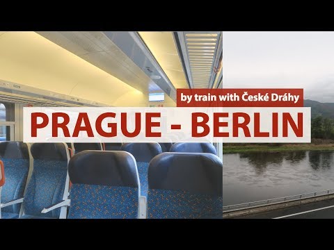 Prague to Berlin by train 🚄České Dráhy EC 174 Robert Schumann