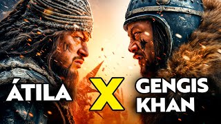 QUEM FOI O LÍDER MEDIEVAL MAIS CRUEL? ÁTILA O HUNO OU GENGIS KHAN?!