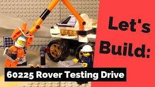 YouTube thumbnail: Let's Build: LEGO 60225 Rover Testing Drive [Review]