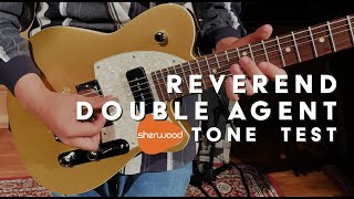 Video thumbnail for Reverend Double Agent OG Tone Test - Sherwood Music by Sherwood Music