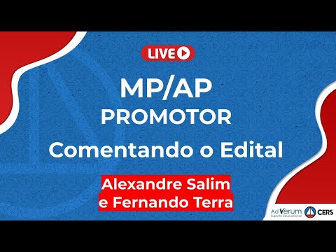 Concurso para Promotor MP/AP | Comentando o Edital