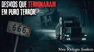 8 VERDADEIRAS HISTÓRIAS DE TERROR DE CAMINHONEIROS EP.4!