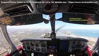 First flight for team Turbo Safari....