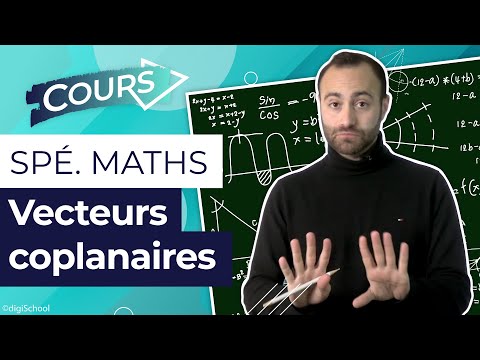 Vecteurs coplanaires - Spé Maths