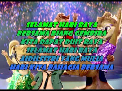 Aidilfitri Ceria (Ceria Popstar 2) [Chipmunk Version] with lyrics