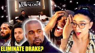 KANYE Wants to Eliminate DRAKE AND J. COLE  LIKE THAT REMIX (REACTION!!!)