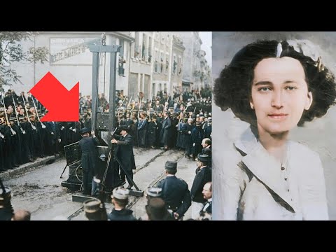 HORRIFIC Execution Of The Guillotined Female French Resistance Fighter