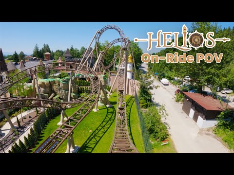 Helios Front Row POV Fantasiana New for 2025 Mack Rides Big Dipper Coaster