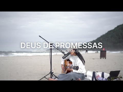 Momento de adoração espontânea na praia  | acústico para devocionais