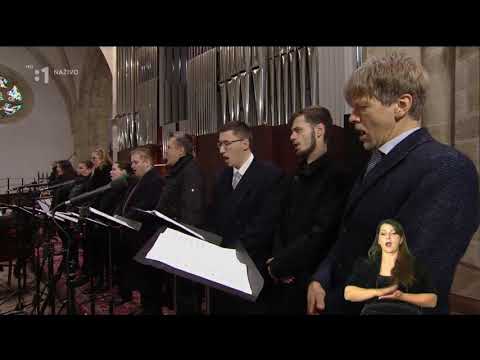 LS  II./Ľuboš Gabčo - Aleluja Mnoho ráz hovoril (Zbor Vox cantoris, Slovak Brass Quintet)