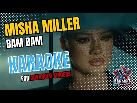 🎤  BAM BAM Misha Miller Karaoke - Instrumental for Advanced Singers🔥| Misha Miller x Alex Velea