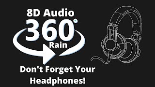 Download lagu Rain sounds for sleep 1hour 🎧8D Audio🎧 -Black Screen [Wear Headphones] mp3