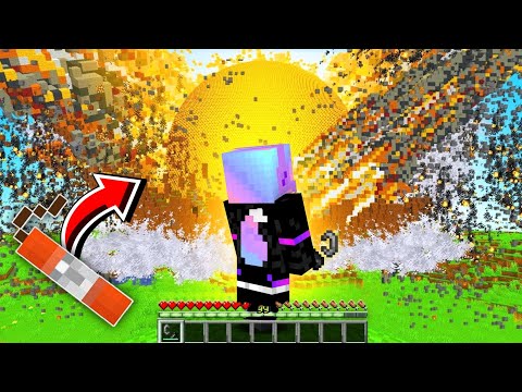 Flame playz - This Dynamite BROKE my Minecraft World...